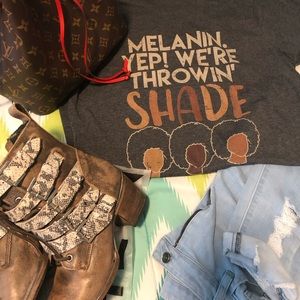 Melanin Black History Month Tee